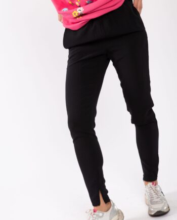 LOVE MOSCHINO BLACK TROUSERS