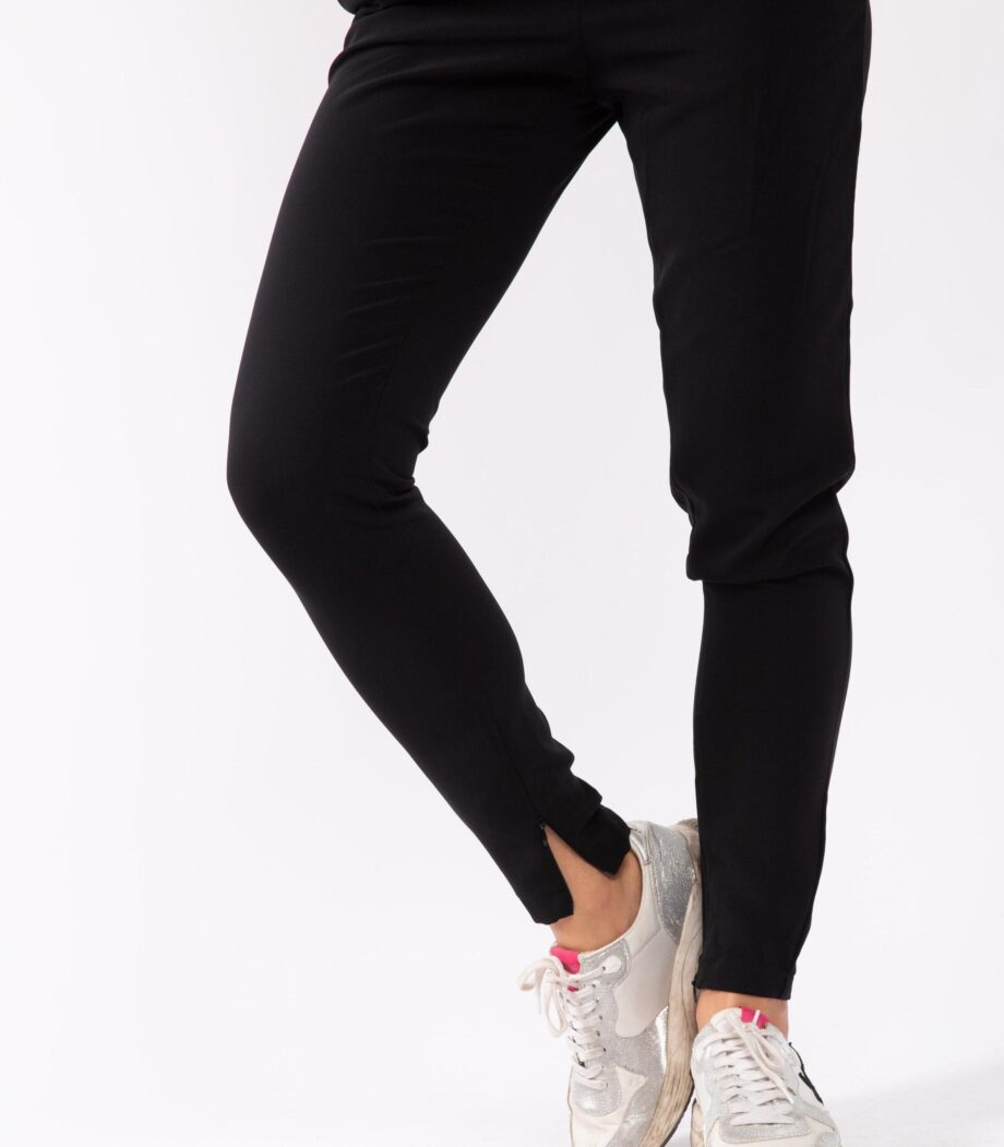 LOVE MOSCHINO BLACK TROUSERS