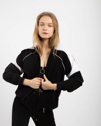 NAVETTA ZIP-UP SWEATSHIRT
