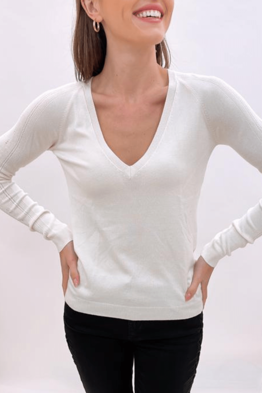 LIU-JO WHITE SWEATER