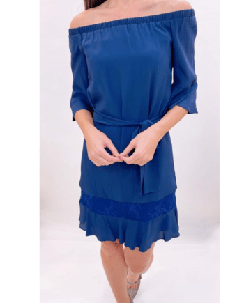 LIU-JO OVER THE SHOULDER DRESS