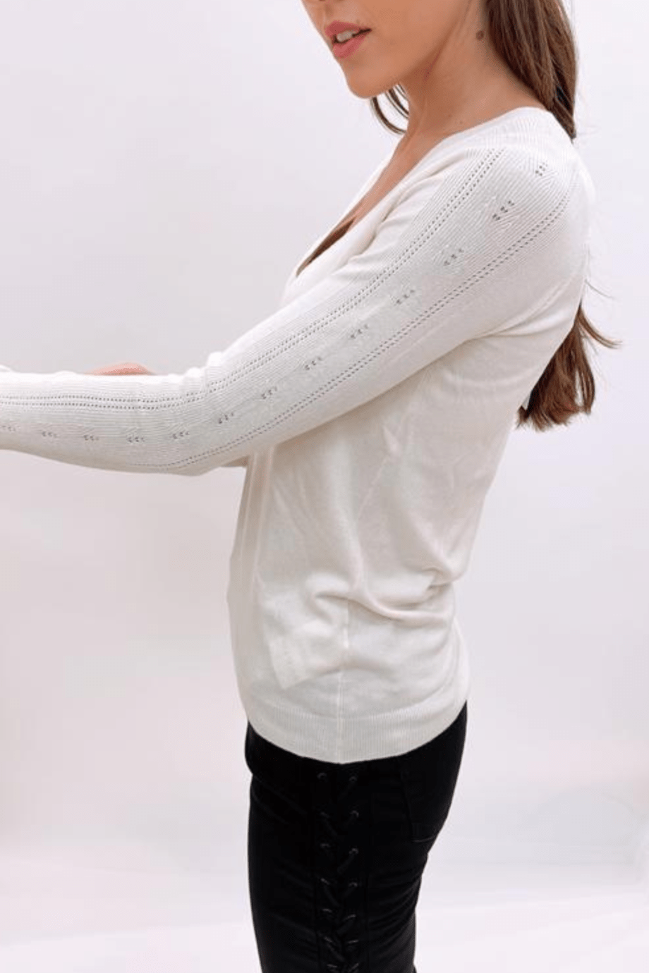 LIU-JO WHITE SWEATER