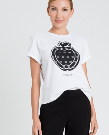 TWINSET KNITTED TSHIRT OTTICO