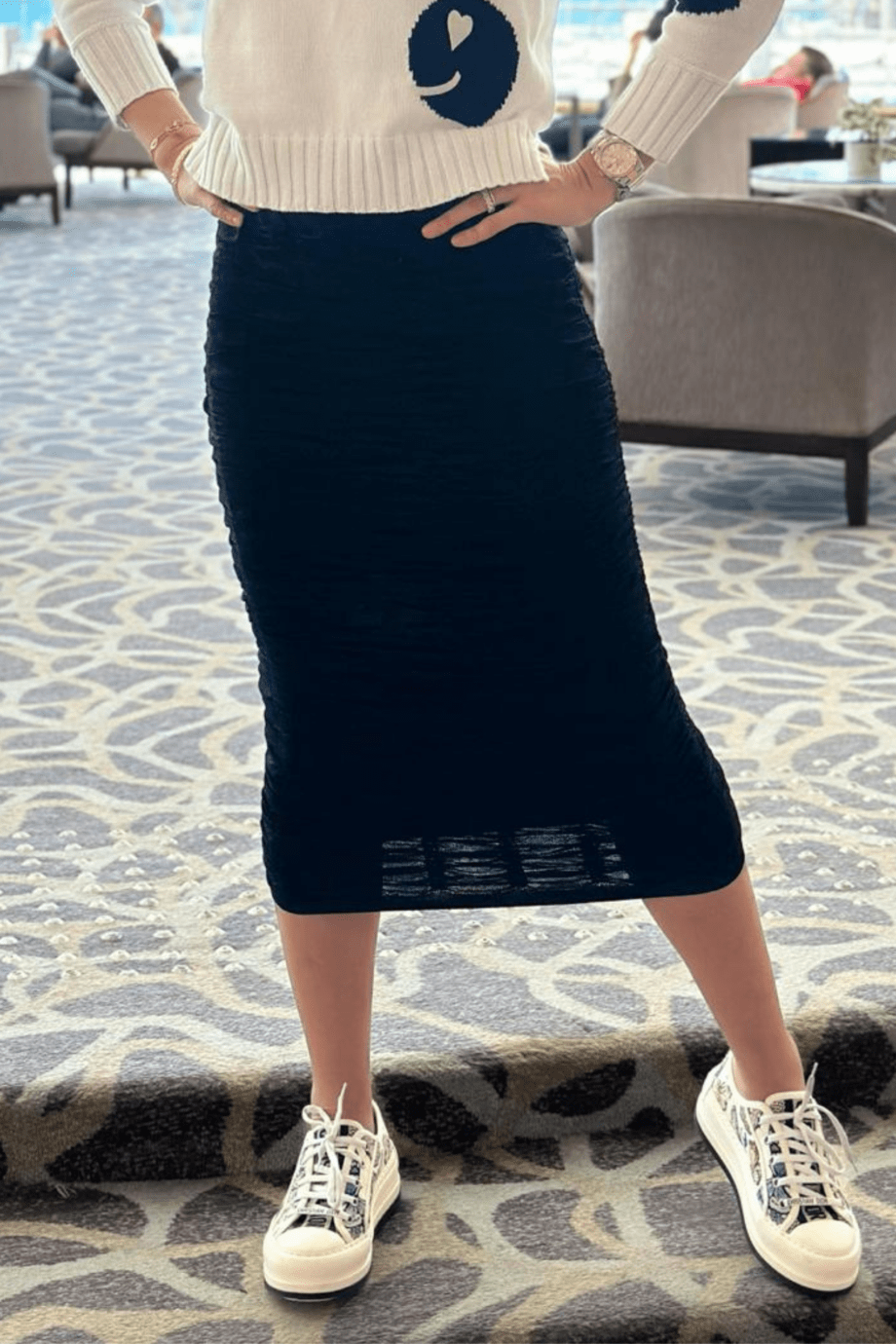 TWINSET KNITTED SKIRT