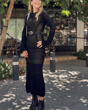 TWINSET CROCHET DRESS
