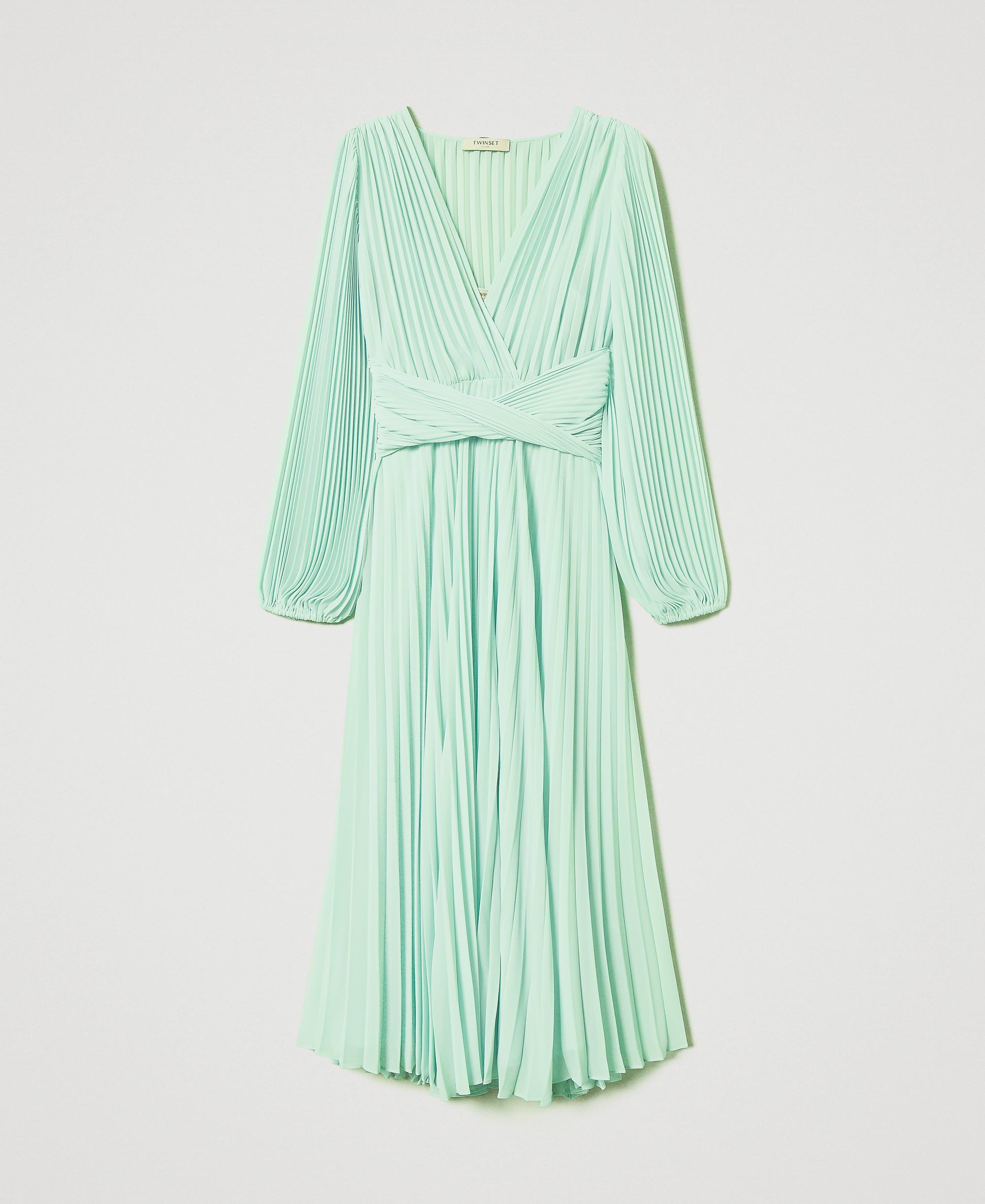 TWINSET PLISSET DRESS