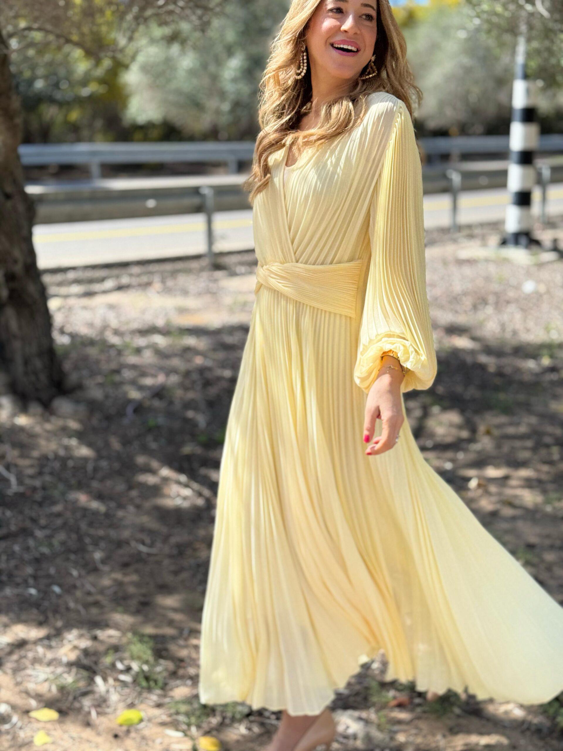 TWINSET PLISSET DRESS