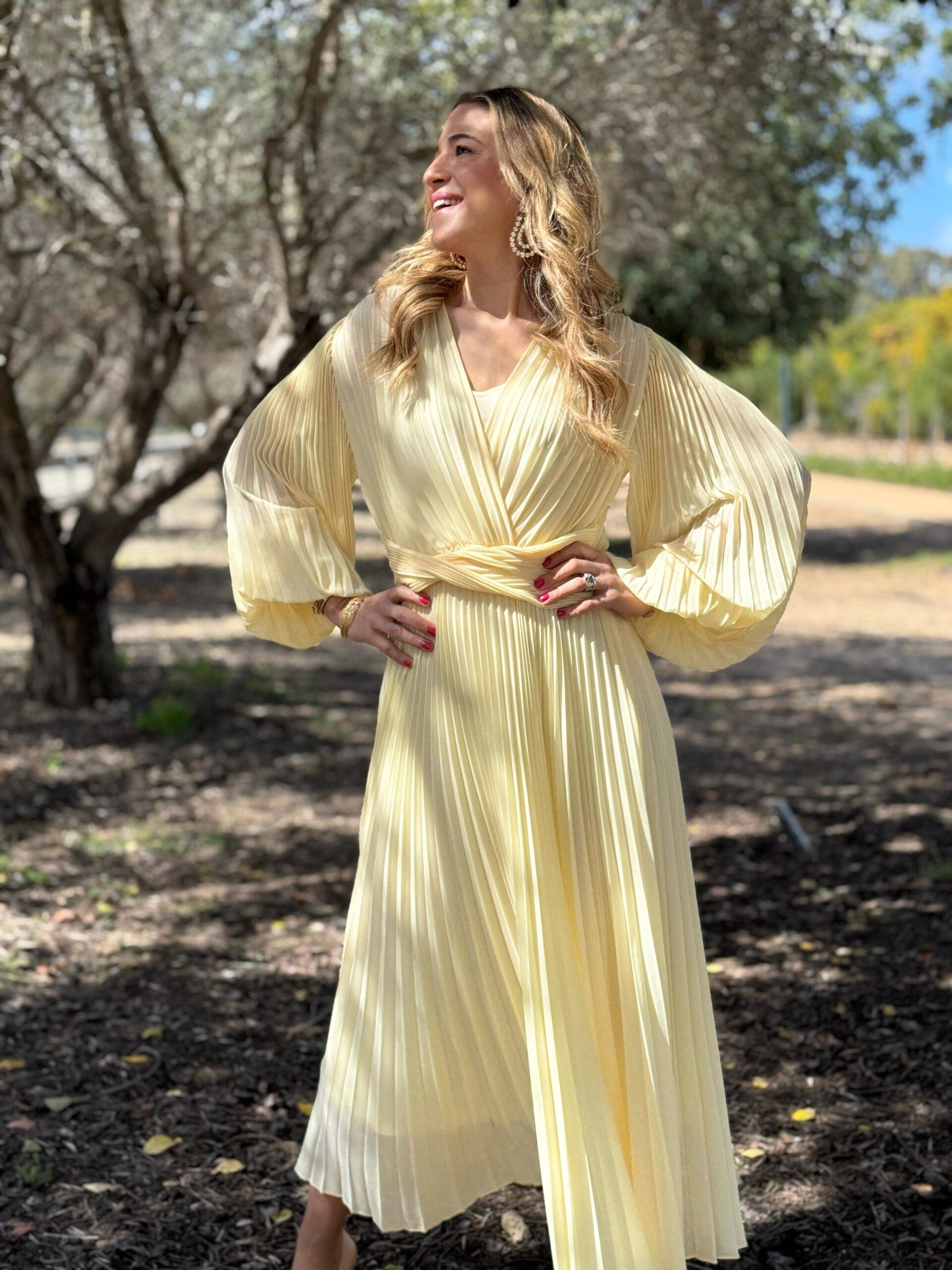 TWINSET PLISSET DRESS