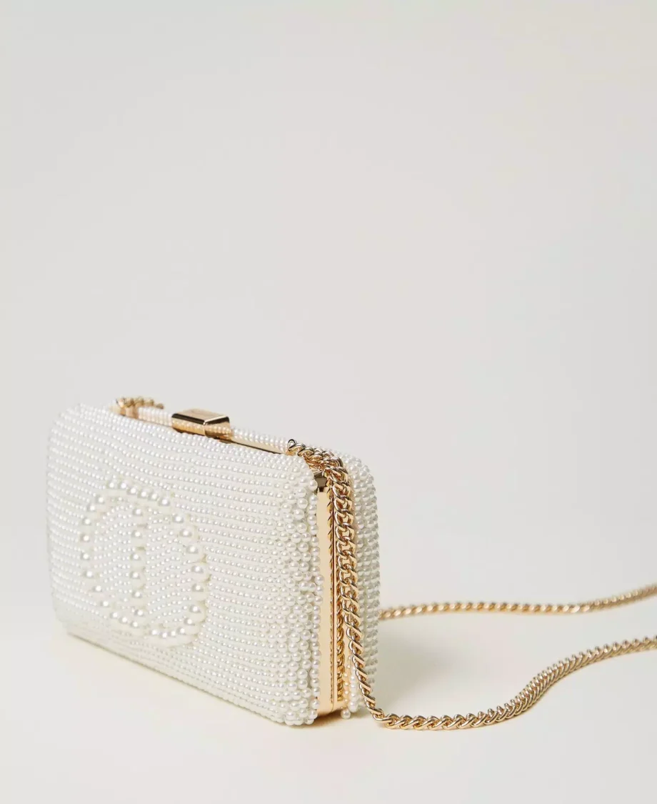 TWINSET PEARL CLUTCH