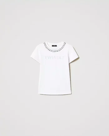 TWINSET CRYSTAL T-SHIRT