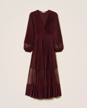 TWINSET PLUMETIS DRESS