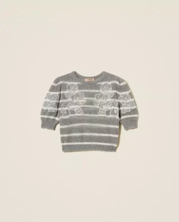 TWINSET INTARSIA BLOUSE