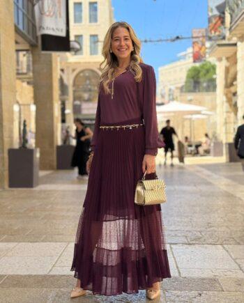 TWINSET PLUMETIS SKIRT