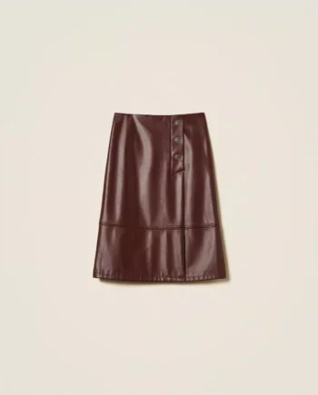 TWINSET COATED SKIRT