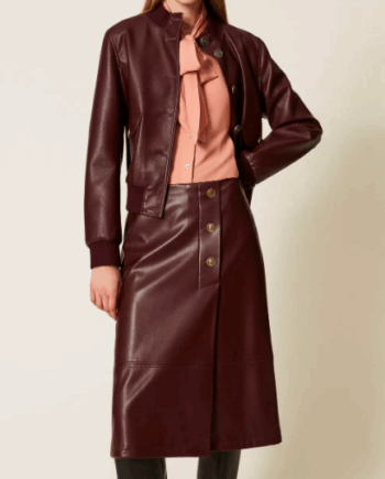 TWINSET COATED JACKET