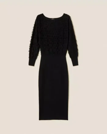 TWINSET FRINGED DRESS